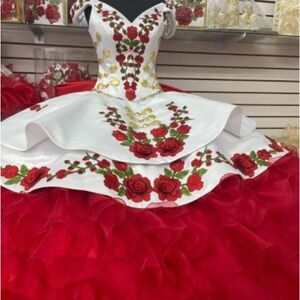 Selling my daughter's XV dress. size 0-2 we Paid over $2,000 asking $1,000